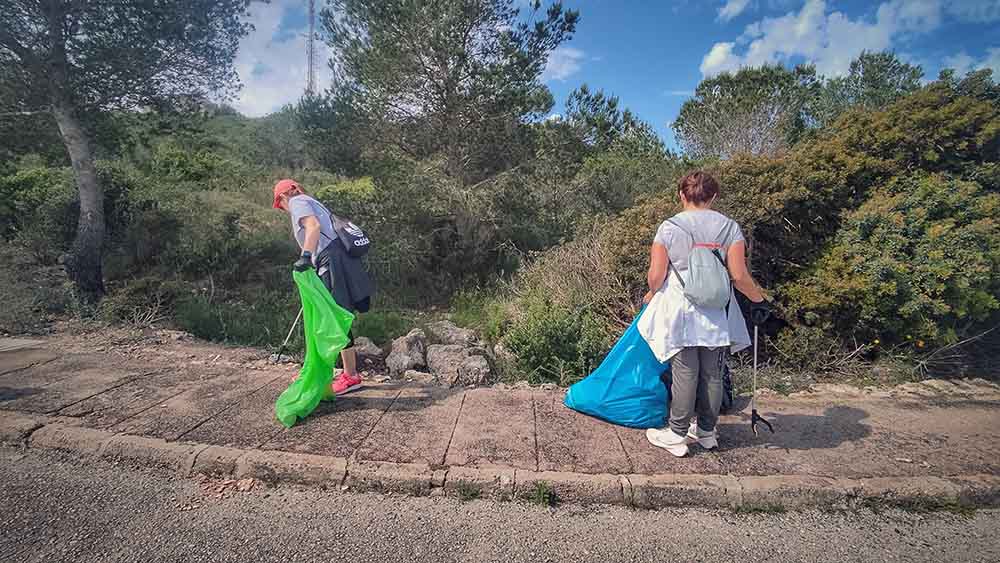 Menos basura en nuestro compromiso con el medio ambiente