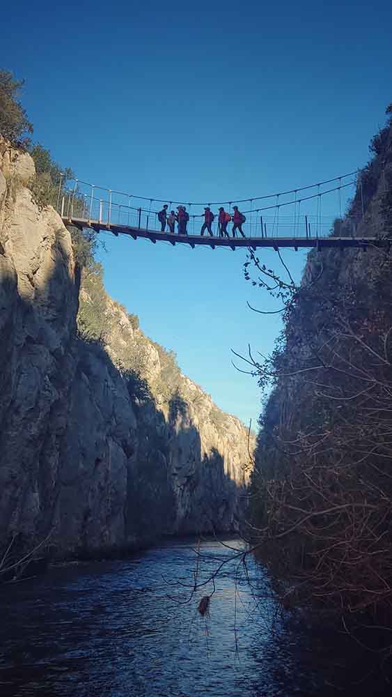 Puentes colgantes de Chulilla
