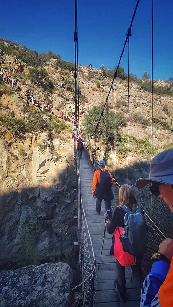 Puentes colgantes de Chulilla