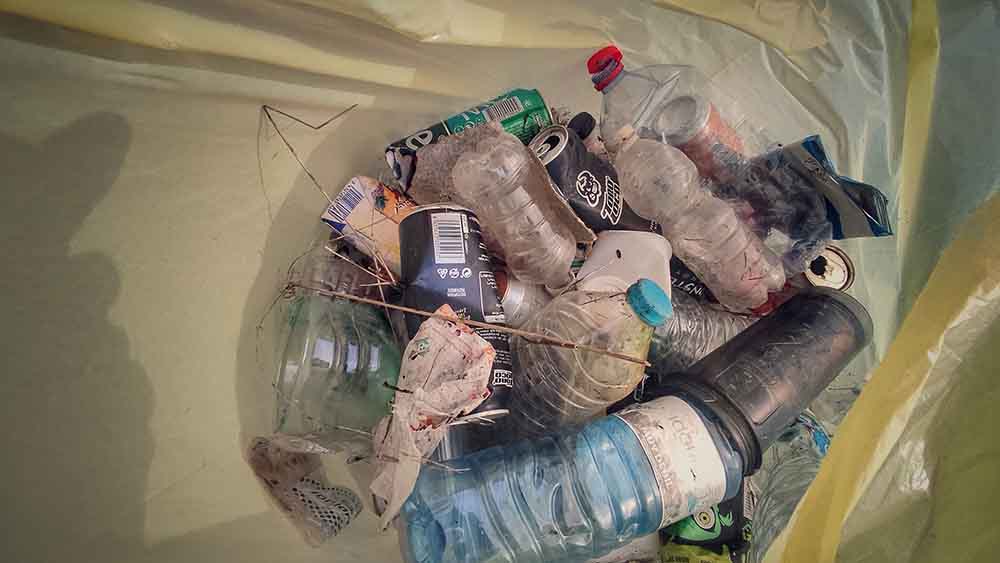 Jornada de limpieza en la montaña