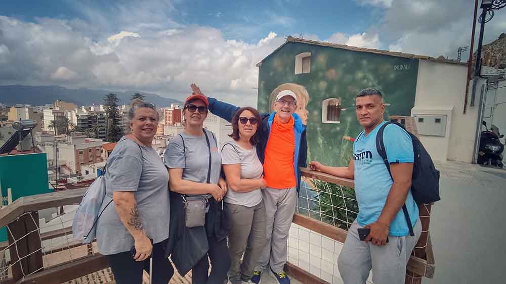 Jornada de limpieza en la montaña