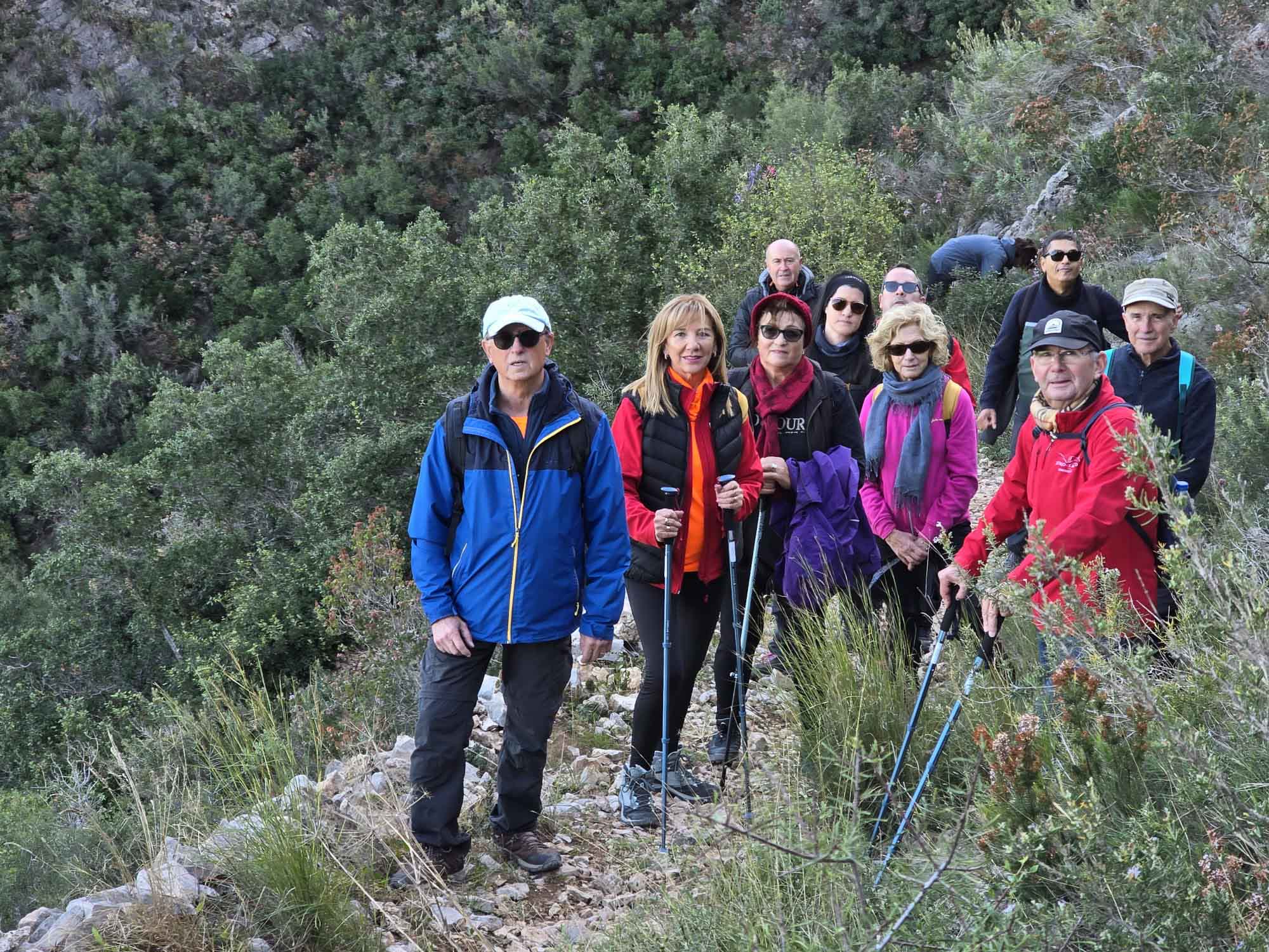 Tavernes. Camí de l'ombría, senda d'Ester, Pla de les Foies