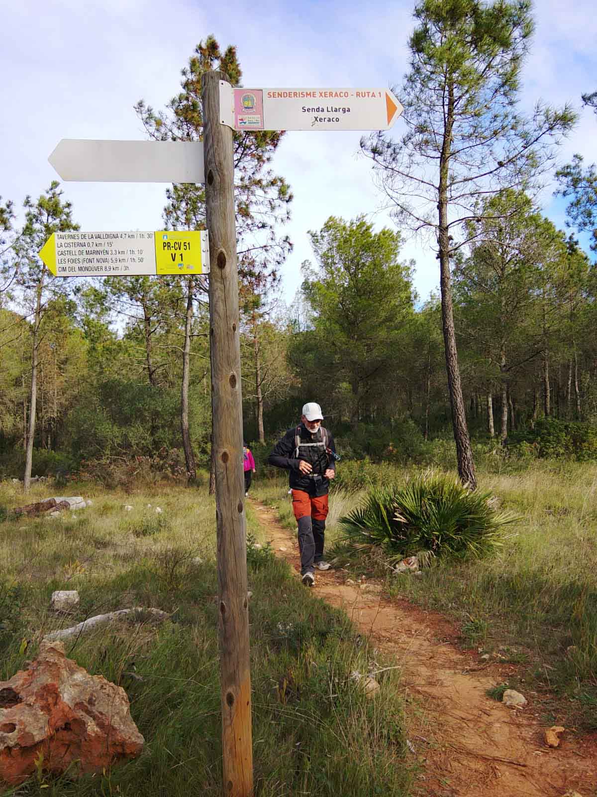 Tavernes. Camí de l'ombría, senda d'Ester, Pla de les Foies