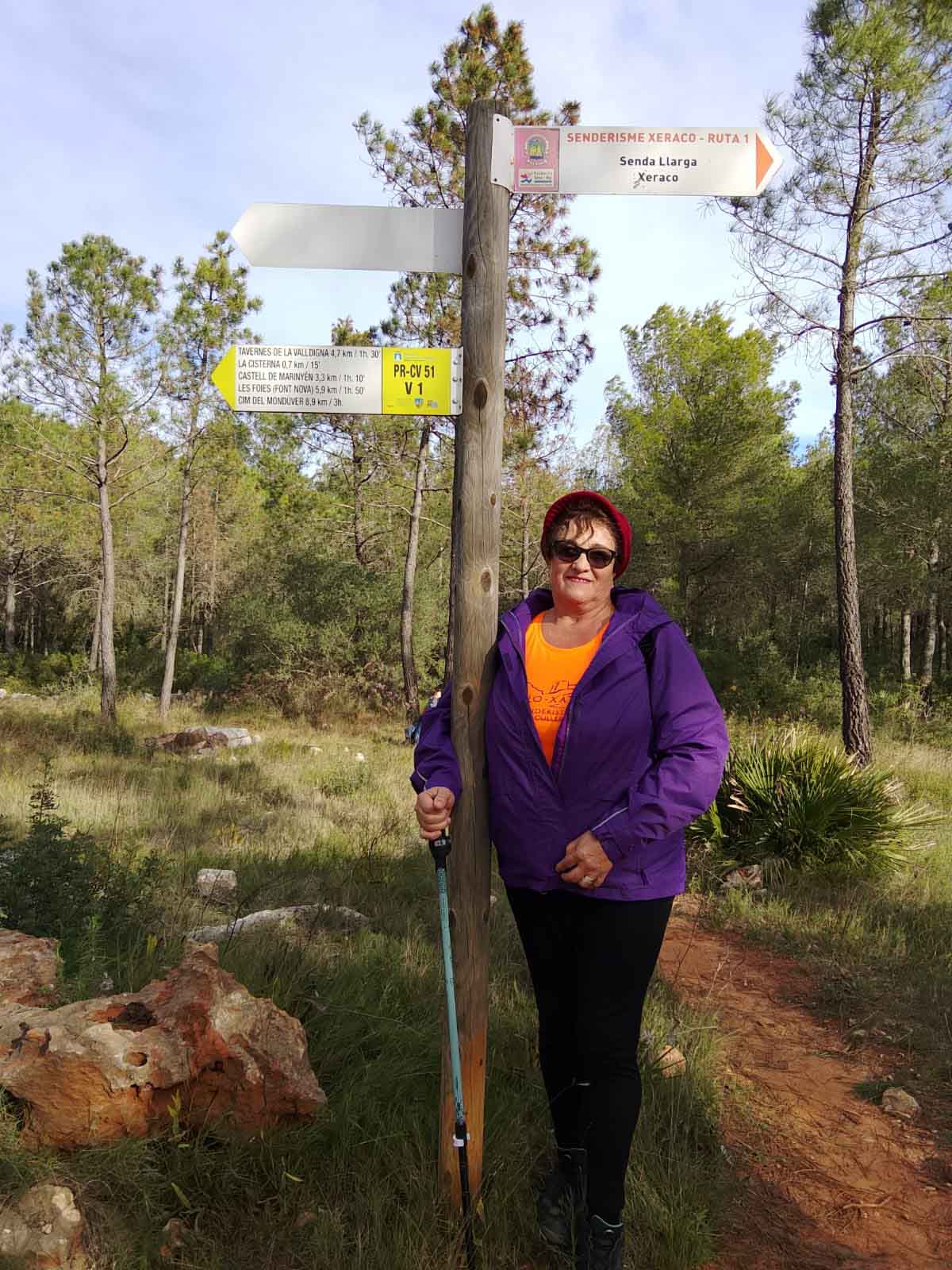 Tavernes. Camí de l'ombría, senda d'Ester, Pla de les Foies