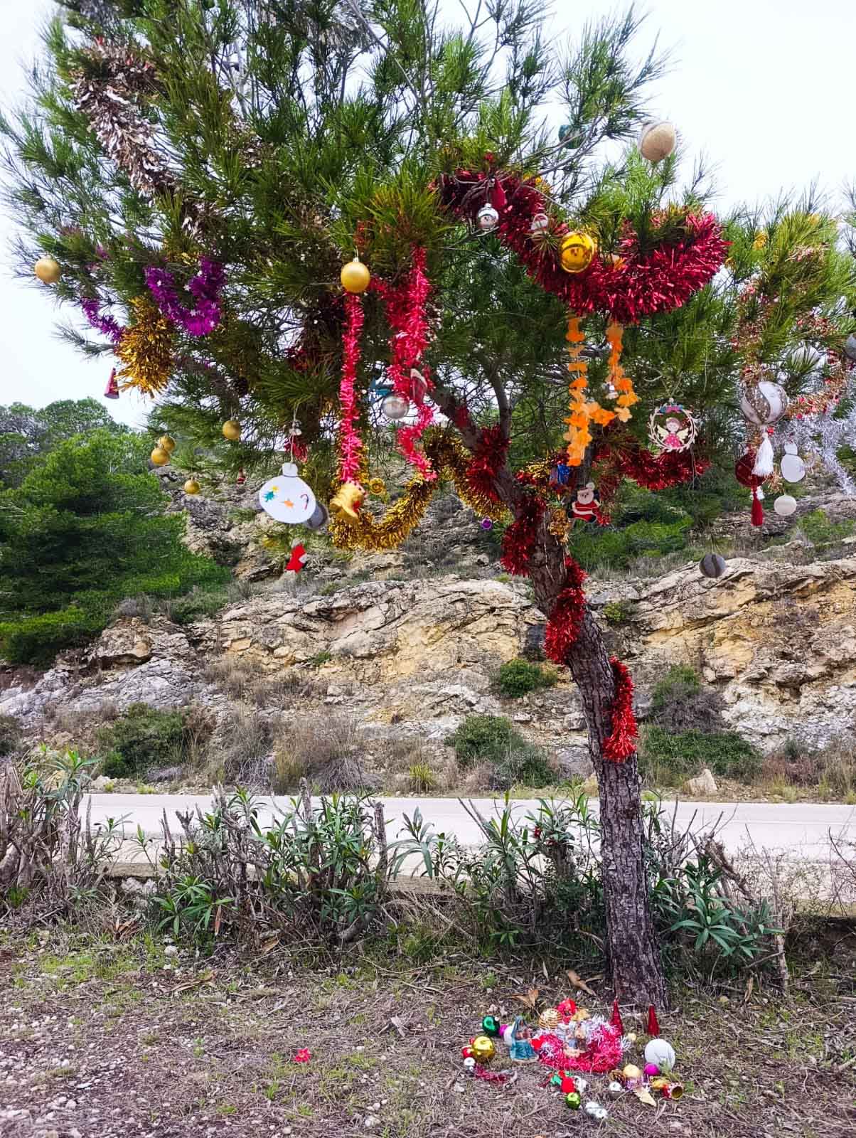 Collao. Decoración del árbol de Navidad