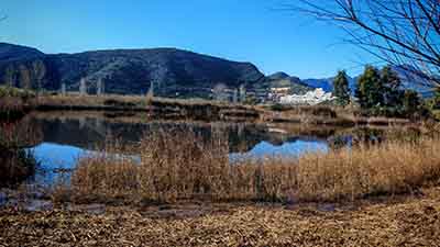 Sumacàrcer. Assut de l'Escalona y Puntal del Morico